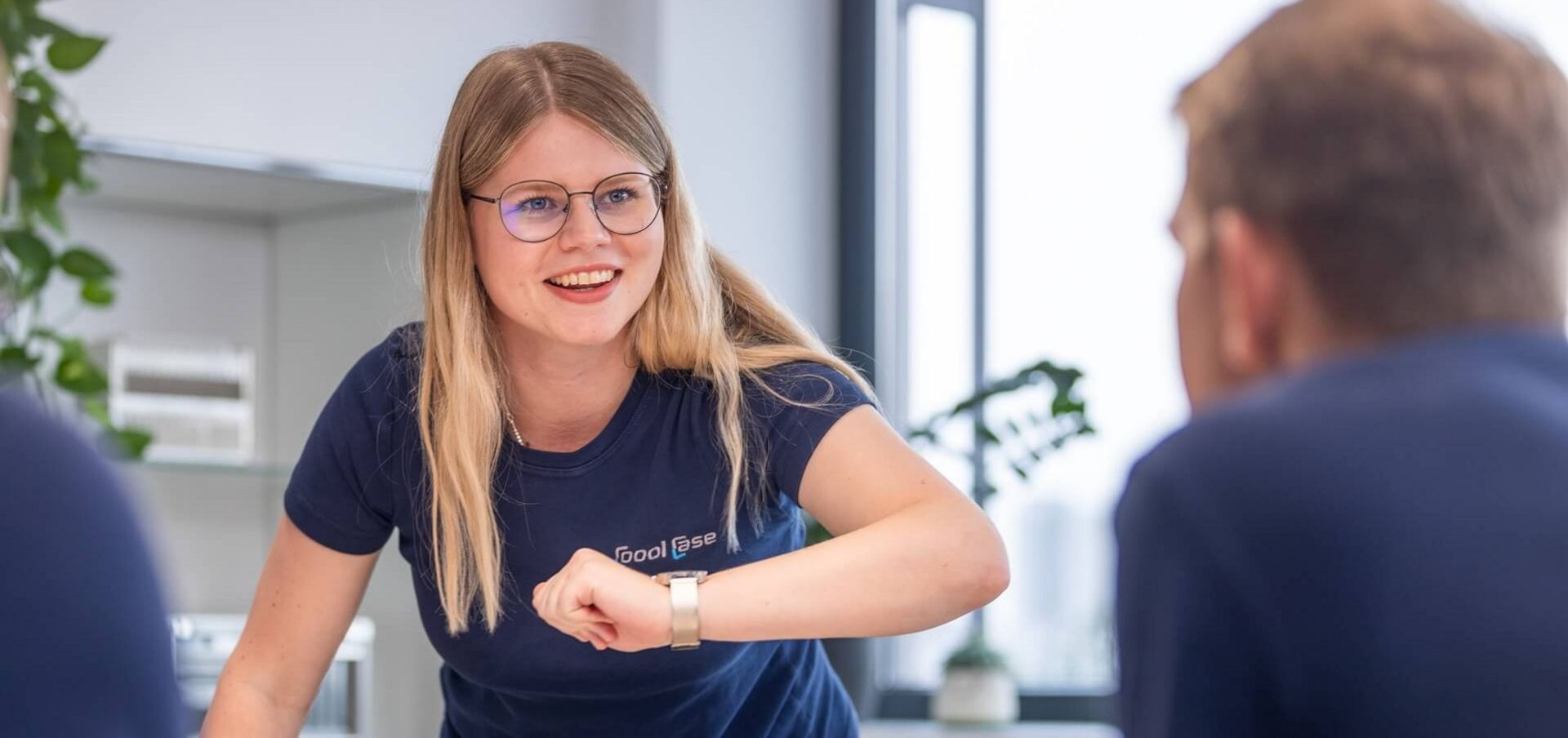 Melinda Krusemark und das CooolCase-Team 
