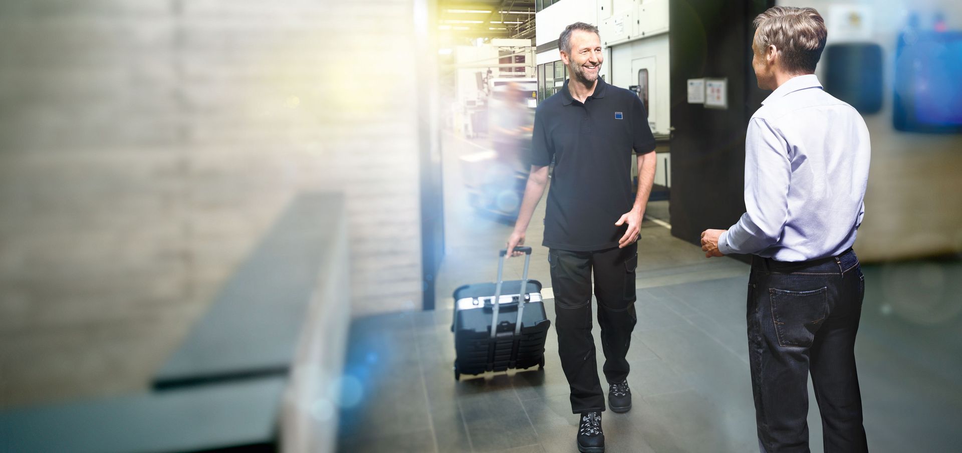 Key visual of TRUMPF Technical Service