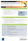 Power Supplies for DC-arc Plasma Torches