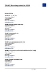 List of all contact details for the companies belonging to the TRUMPF Group 
