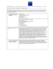 Data protection notices according to the EU General Data Protection Regulation